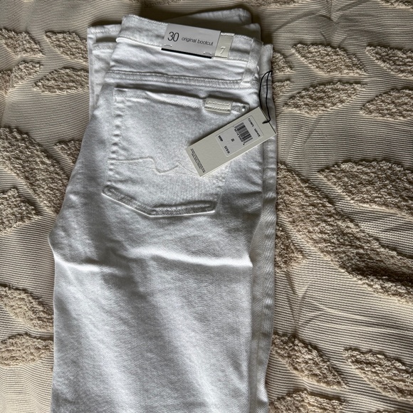 White Seven Jeans Size 30 Original Bootcut NWT - Picture 1 of 3